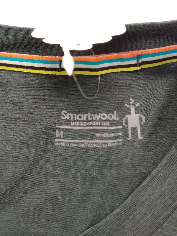 Smartwool Men Merino Sport 150 Long Sleeve Henley Sage/Brown Medium 17345-H93 gallery