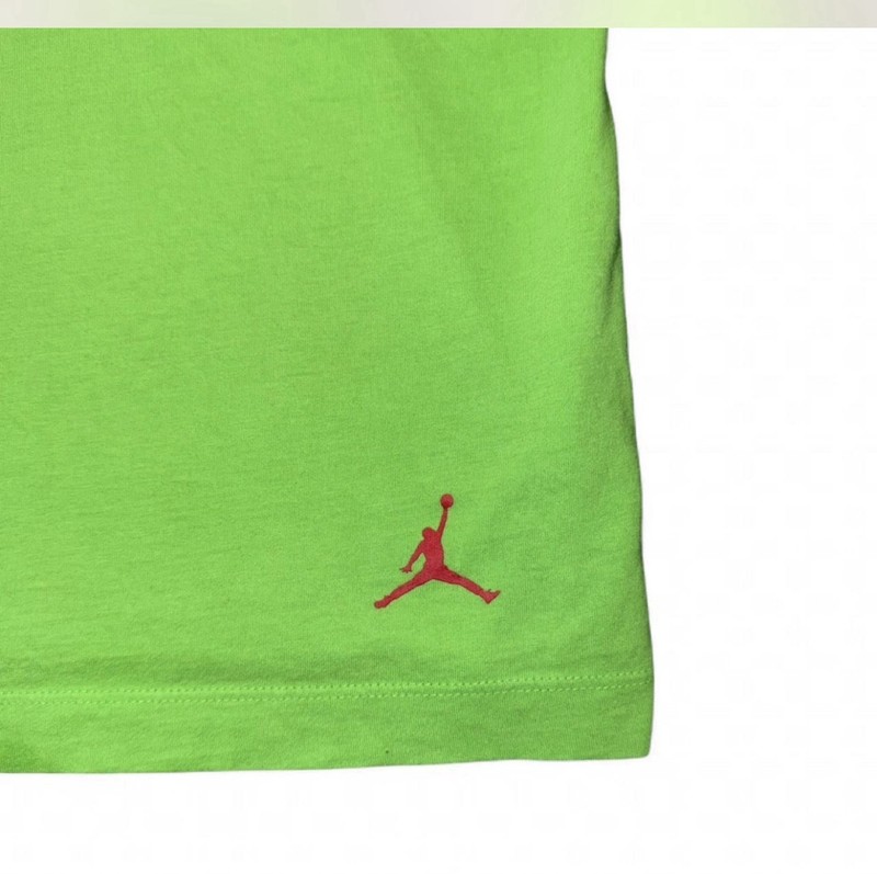 🚨Jordan Brooklyn Mars Marvin the Martian Men’s Green Tank Jersey Scoop Neck X🚨 gallery