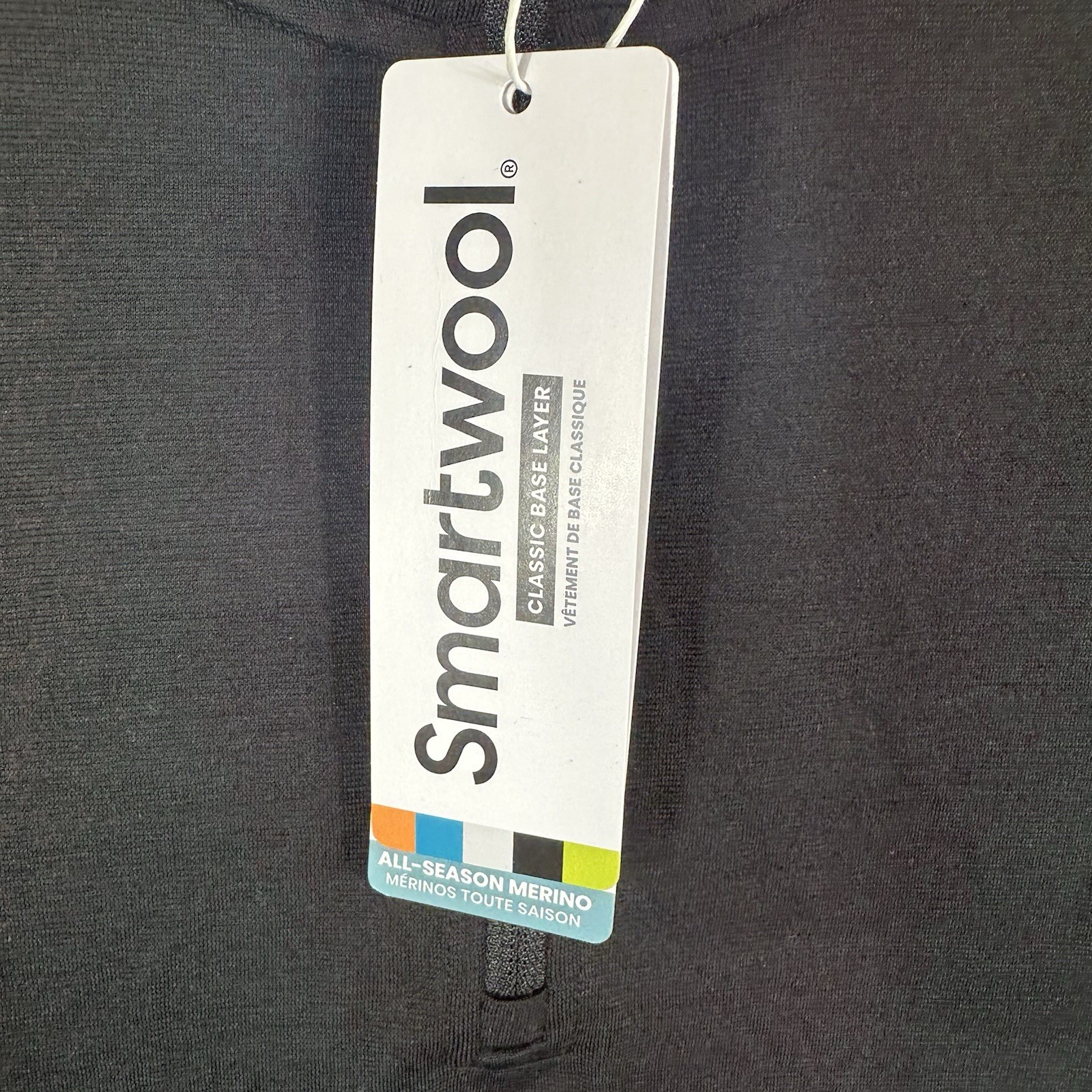 VRST x Smartwool Men's Long Sleeve Size 2XL 1/4 Zip (Black) $118 gallery