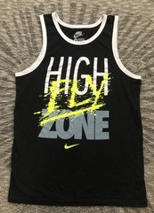 Nike High Fly Zone Vintage Y2K Tank Top Men Small Black. Rare