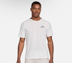 Nike Trail Solar Chase Men’s Dri-FIT Running Top White DV9305-121 Size Large