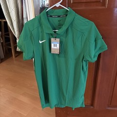 Nike Court Dri-FIT ADV Slam Tennis Polo Shirt Green Mens Size Medium HQ0792-310