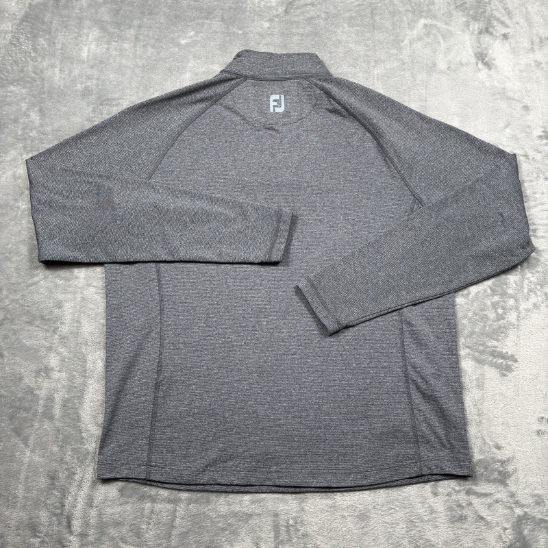FootJoy ThermoSeries 1/4 Zip Pullover Men Medium Blue Golf Performance Mid Layer gallery
