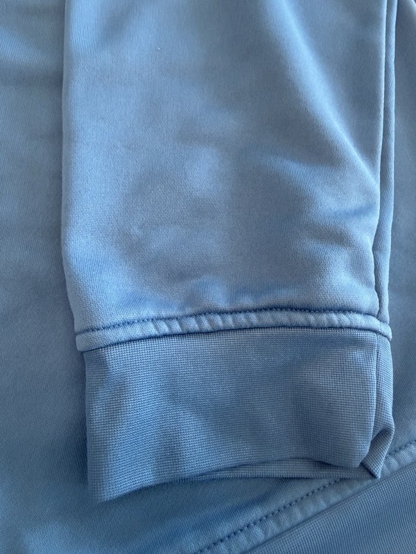 adidas Climalite Men’s 2XL Blue 1/4 Zip Golf pullover Logo Mid-weight. Exc gallery