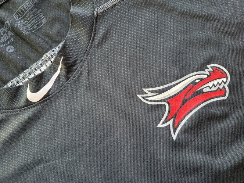 Nike ProCombat Hypercool DriFit Max Mens XL Black St. George Dragons gallery