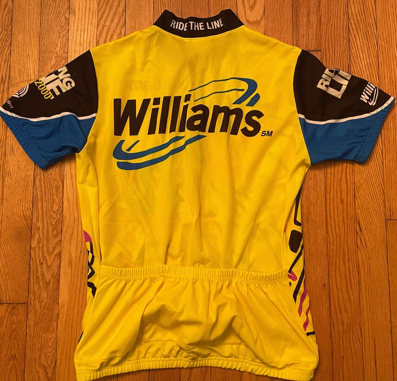 Vintage Y2K Revi Williams 2000 Cycling Biking Shirt Size XL Made In USA gallery