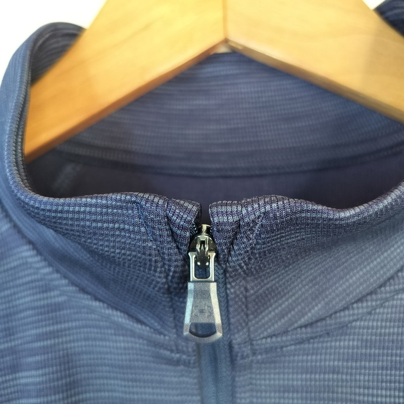 Under Armour Tech Tee Pullover Mens Medium 1/4 Zip Athletic Blue gallery