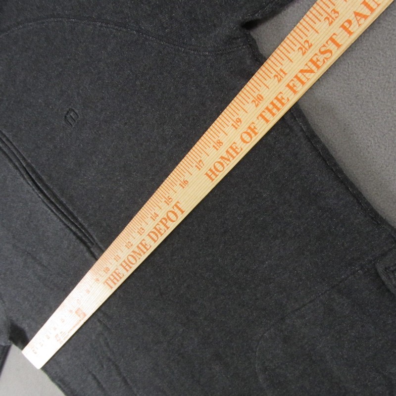 Travis Mathew Golf Sweater Men Medium Dark Gray Quarter Zip Pullover Heather gallery