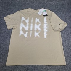 Nike Shirt Mens XL Desert Khaki Beige Hyverse Dri Fit UV Fitness Top Gym UPF 40+