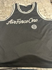 Nike Men’s Air Force 1 Jersey /Tank Top XXL Black/White Sportswear