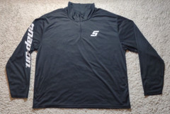 Snap-On Tools Men’s Size XL Shirt Black 1/4 Quarter-Zip Performance Pullover