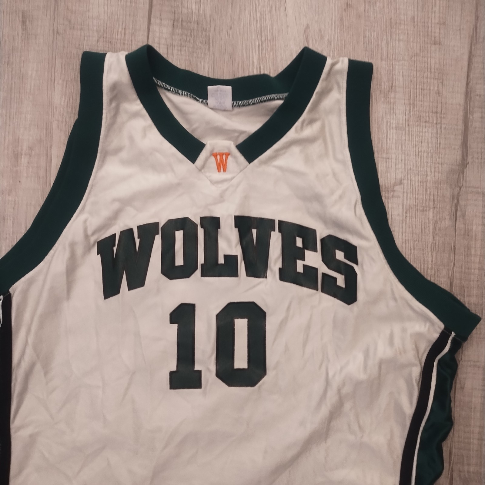 VINTAGE Wolves Jersey #10 Russell Athletic 80s 90s Size 46 gallery