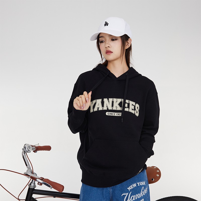 MLB Pullover Hoodie with Lettering College Style Long Sleeve Sweatshirt　Unisex gallery