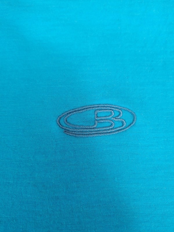 ICEBREAKER Shirt Medium Blue Tech Lite Merino Wool Short Sleeve Gym Athletic gallery