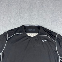 Nike Pro Combat Hypercool Dri-Fit Fitted Shirt Mens XXL Performance Black Gray
