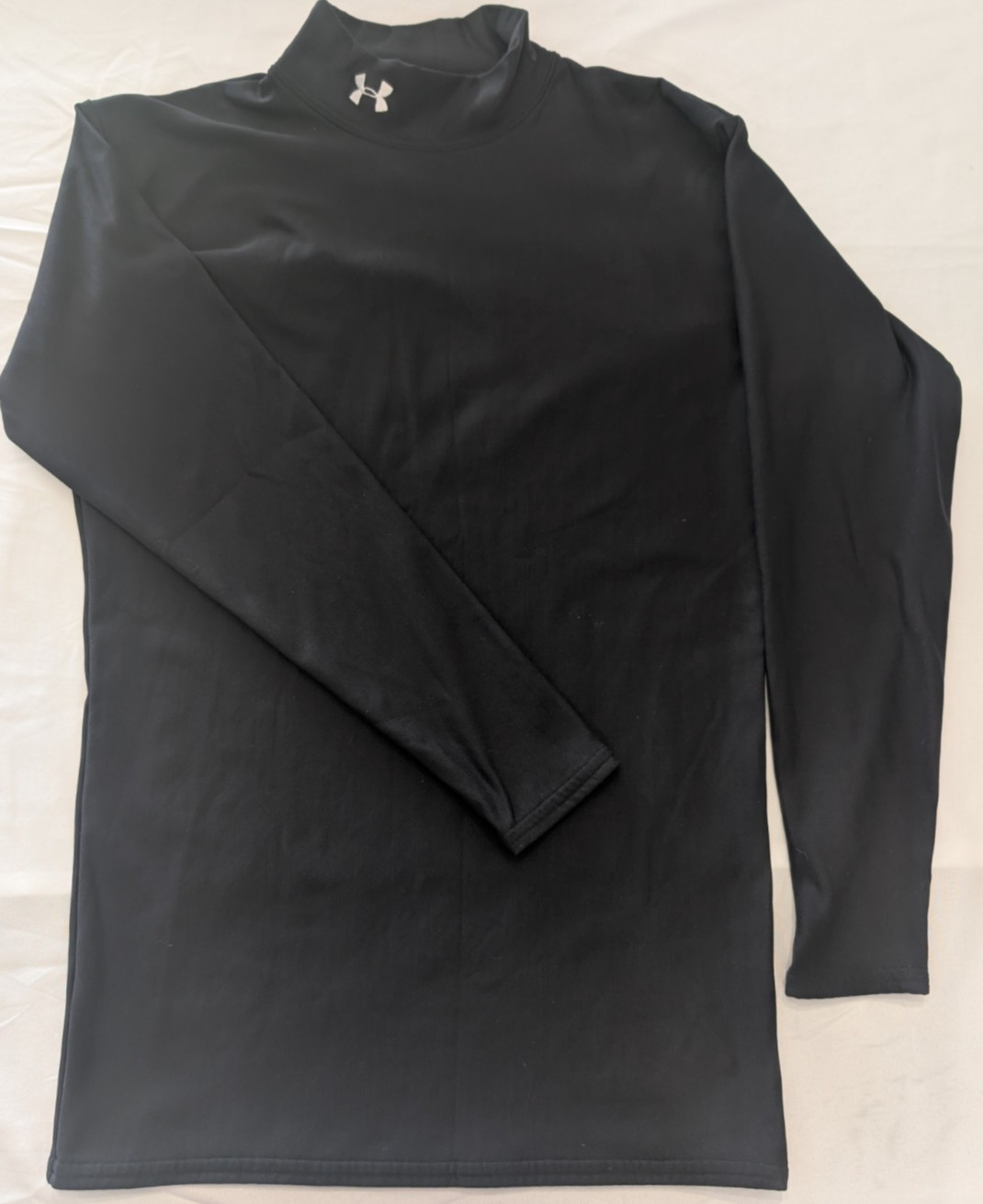 Under Armour ColdGear Shirt Mens XL Black Mock Turtleneck Compression Thermal gallery