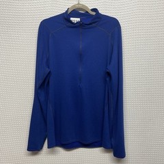 Patagonia Capilene 2 Lightweight Blue 1/4 Zip Long Sleeve T-Shirt Men XL Mexico