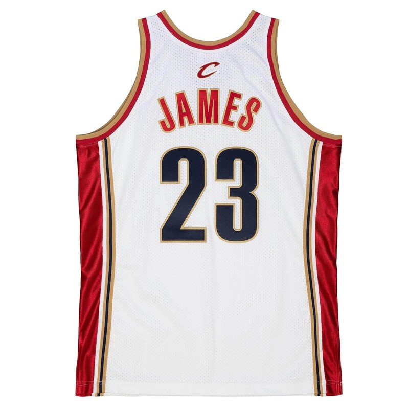 MITCHELL & NESS NBA AUTHENTIC JERSEY CLEVELAND CAVALIERS 03 LEBRON JAMES gallery