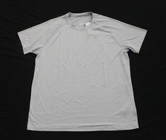 Mountain Warehouse Men’s S/S Agra IsoCool Striped Tee DM9 White Size XL NWT