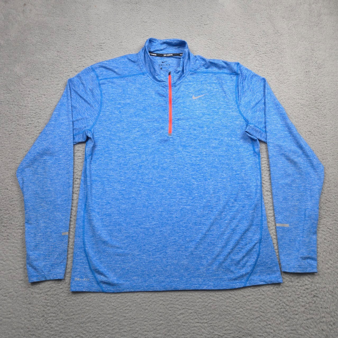 Nike Running Dri-FIT Element 1/2 Zip Pullover Mens XL Blue 904946-435 Top gallery