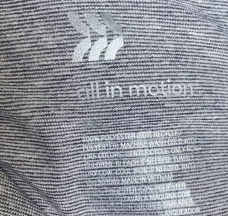 Men's All in Motion™ Heather Black All In Performance Tee 3XL Quick Dry NWT gallery