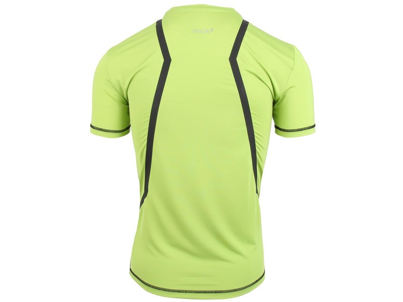 Emporio Armani EA7 men's short sleeve functional t-shirt Vigor 7 green size M gallery