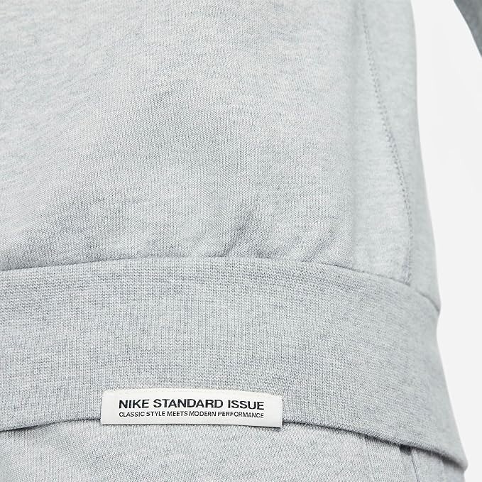 Nike Dri-Fit Standard Issue Men's MEDIUM Basketball Crew Top Grey DQ5820-063 gallery