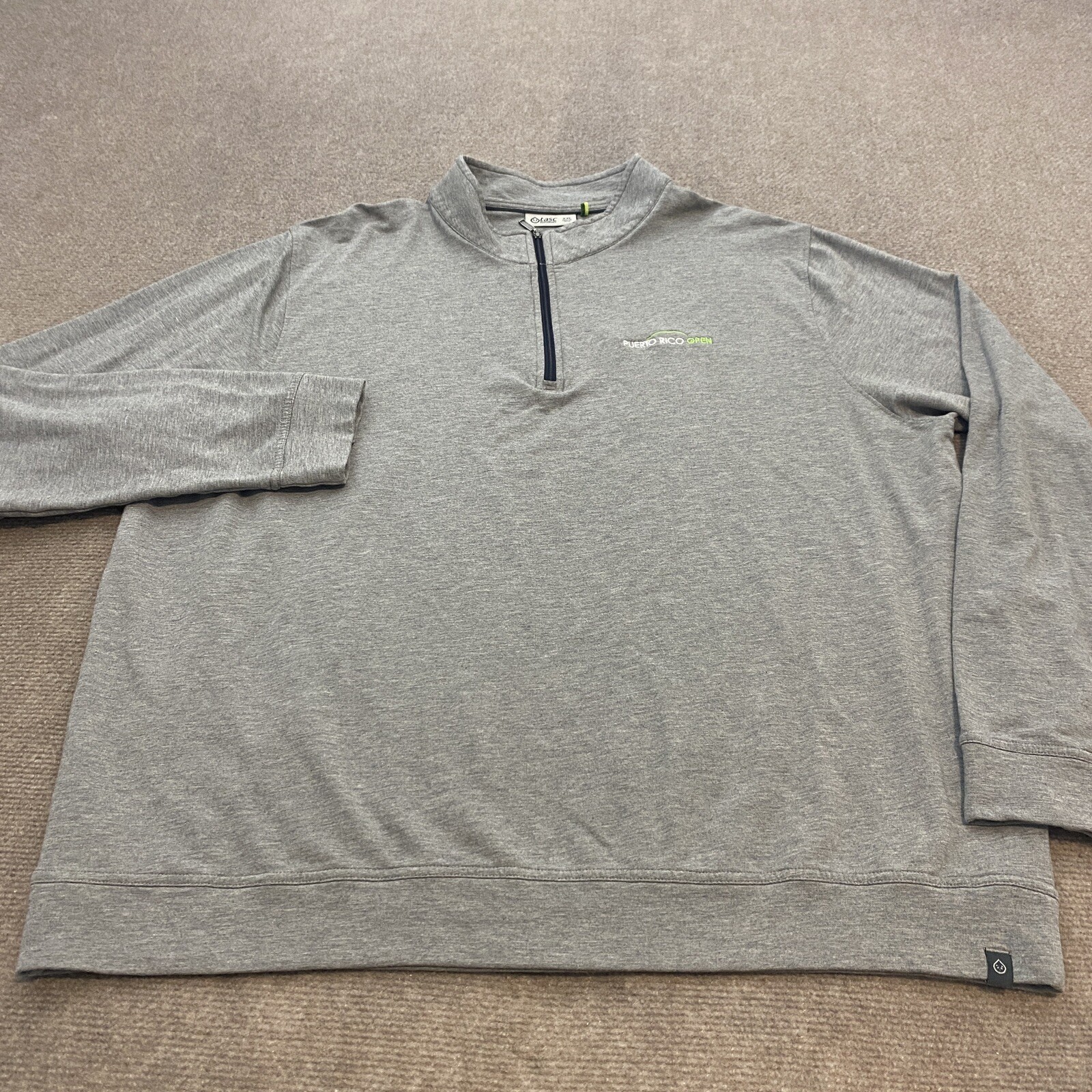 Tasc Sweater Mens XXL Pullover Golf Performance Stretch Puerto Rico Open Logo gallery