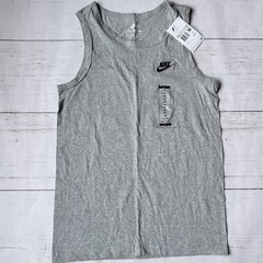 Nike Sportswear Mens Tank Top Size XS Sleeveless Tee Grey BQ1260 063 NWT