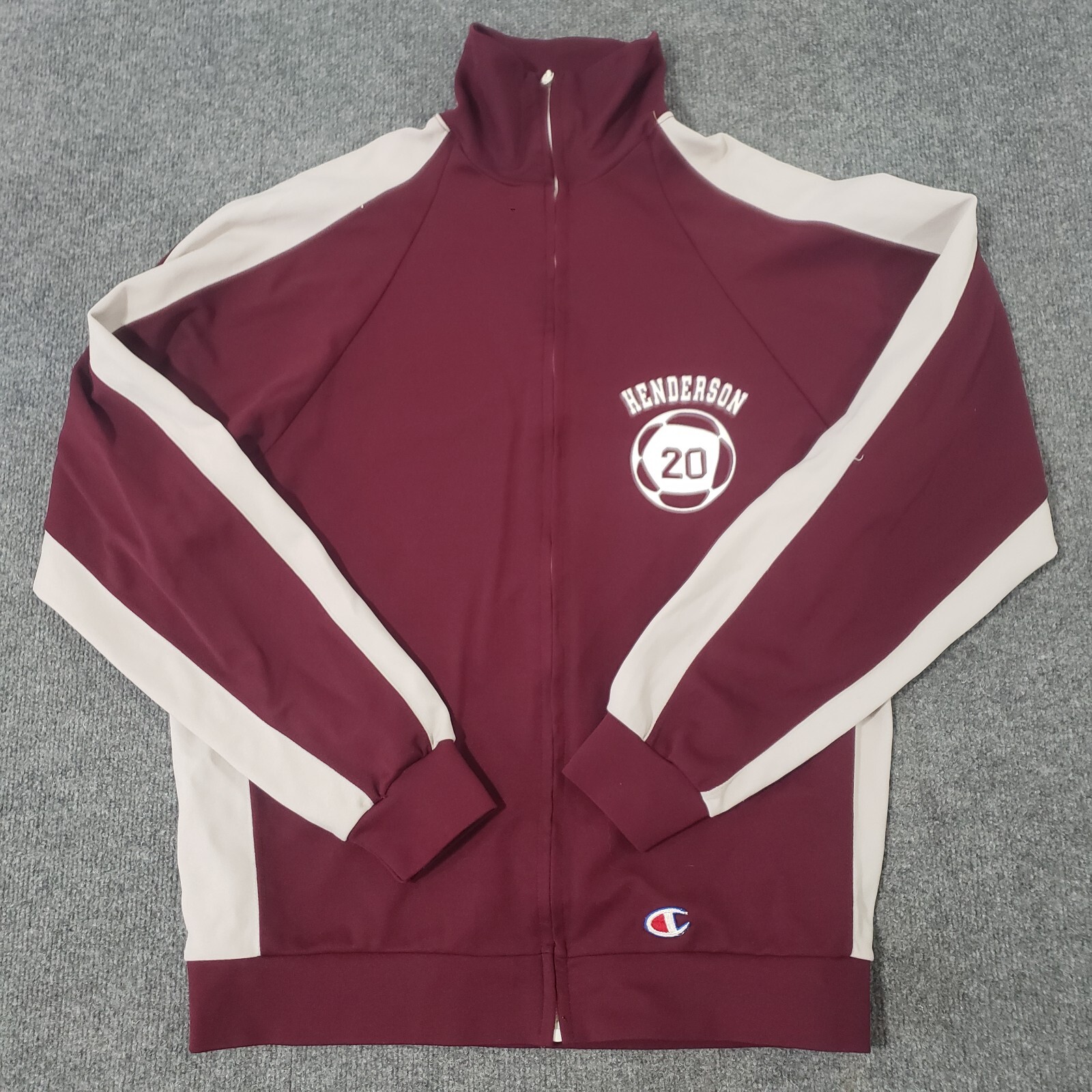 champion full zip jacket mens large vintage made in USA 1980's gallery