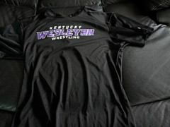 Kentucky Wesleyan Wrestling Badger Tee Shirt! Dry Fit Size Men Medium.
