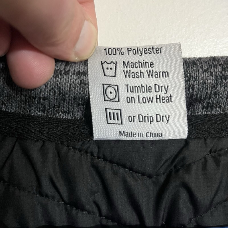 NRA Mens Pullover Jacket 1/4 Zip Black Gray Logo Mock Neck Size 2XL gallery