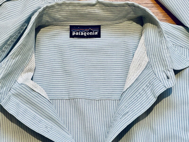 RARE Vintage Patagonia Lightweight Casual Long Sleeve Button Shirt. Y2K Large XL gallery