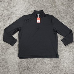 Birddogs 1/4 Zip Pullover Performance Stretch Black Mens Size XXL 2XL