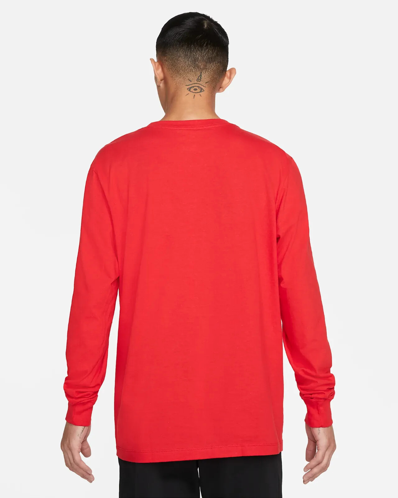 NWT NIKE Men's BIG & TALL Football Long Sleeved Basketball T-Shirt Red 3XL gallery