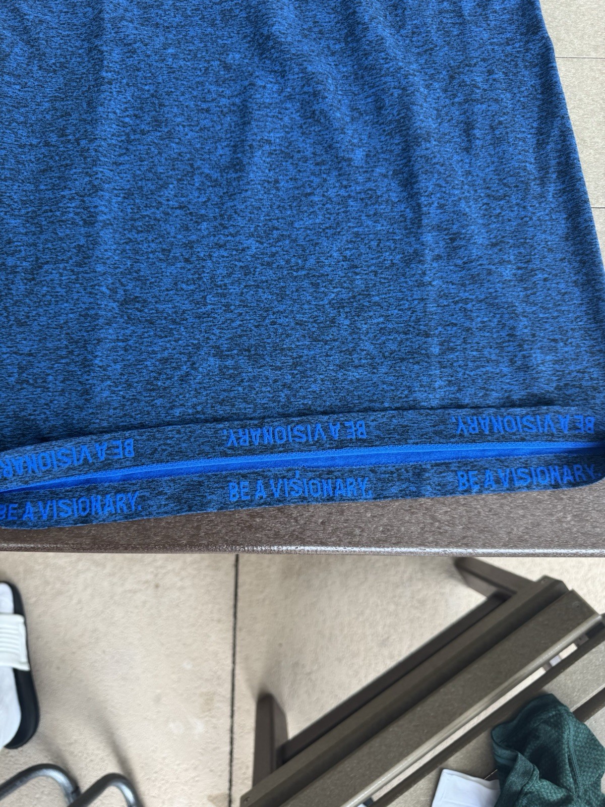 Gymshark Seamless Og Blue Raised Rubber Logo (Be A Visionary) Small gallery