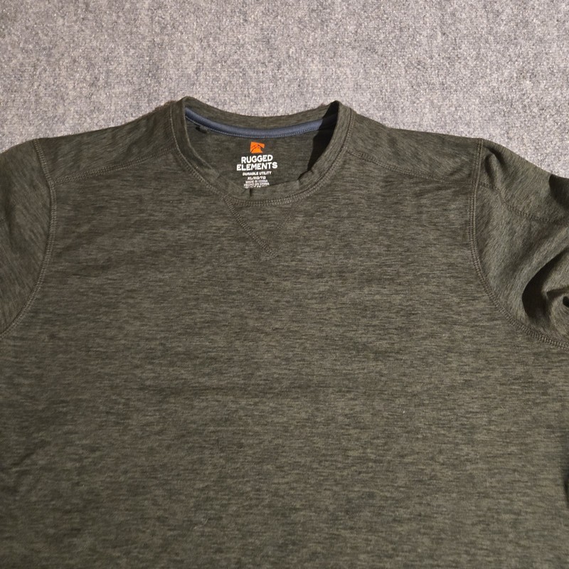 Rugged Elements Performance Shirt Mens XL Black Pullover Long Sleeve Durable gallery