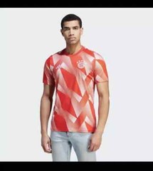 New Adidas FC Bayern Jersey Red White Men’s Size Large IB1560 MSRP $70 NWT