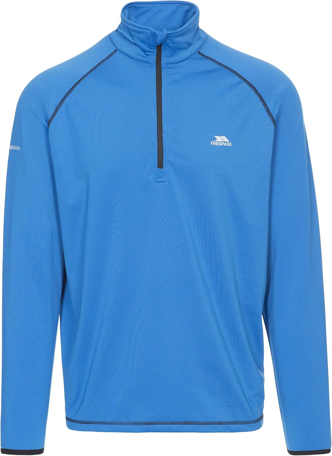 Trespass Dougall Men's Sports Top Long Sleeve, Blue, XXS gallery