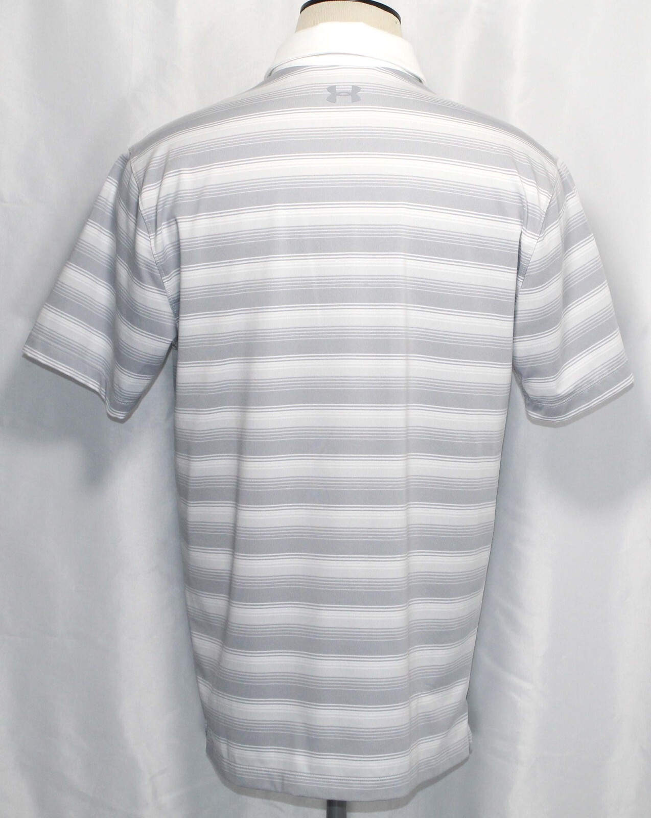 Under Armour Heat Gear Coolswitch Loose Striped Polo Shirt 1298947 Mens Size Lrg gallery