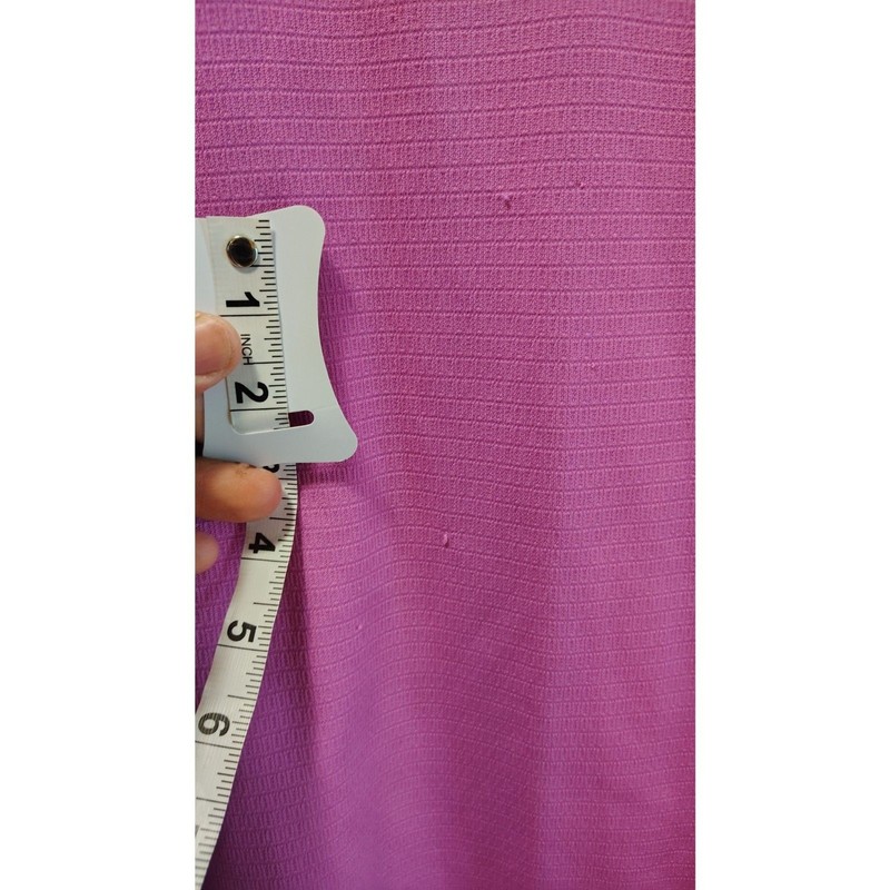 Adidas ClimaLite Men’s Magenta Pink Performance Golf Polo Shirt XL gallery