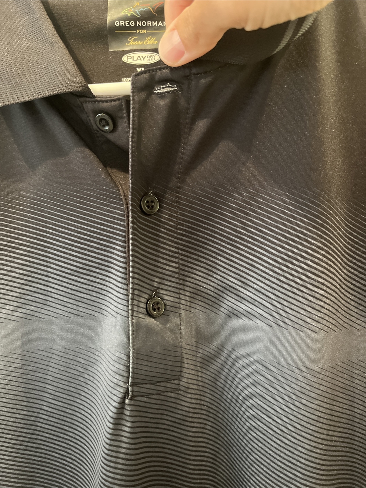 GREG NORMAN TASSO ELBA MEN'S GOLF POLO SHIRT Size XL Free Ship gallery