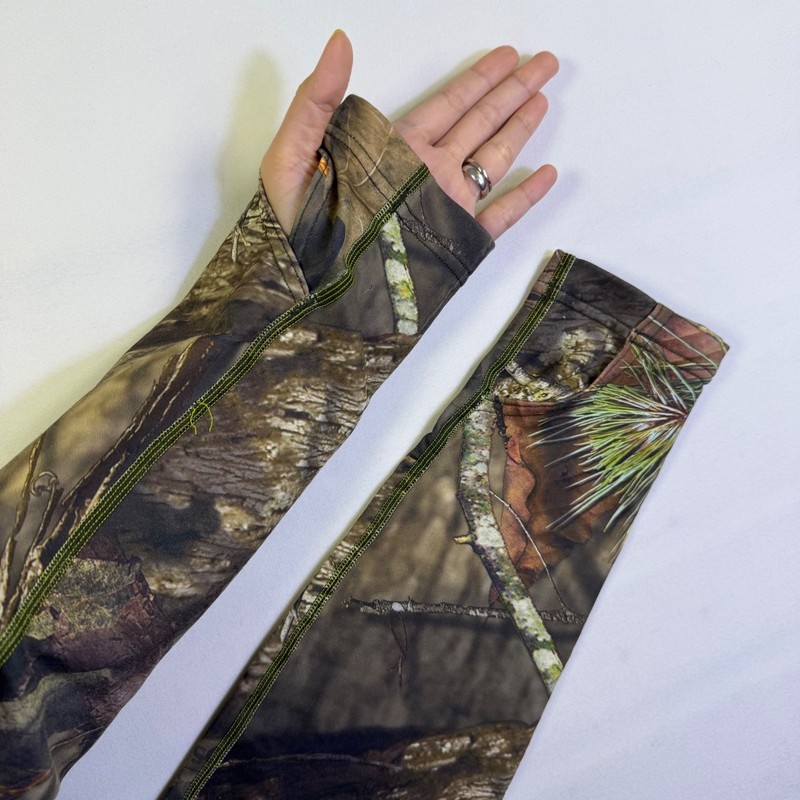 UA ColdGear Infrared Scent Control Camo Mock Neck Shirt Mens Large Hunting Gear gallery