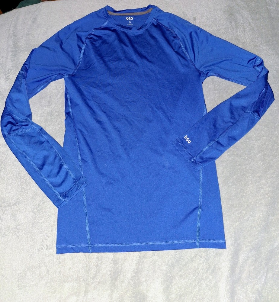 DSG (Dicks Sporting Goods) Royal Blue Compression Shirt Size Small