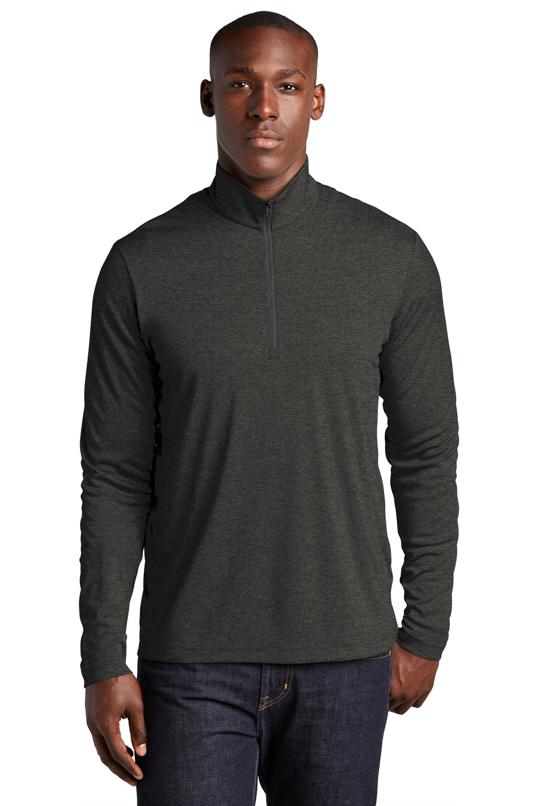 Sport-Tek ST469 Mens Long Sleeve Lightweight Endeavor 1/4 Zip Pullover gallery