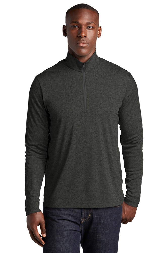 Sport-Tek ST469 Mens Long Sleeve Lightweight Endeavor 1/4 Zip Pullover