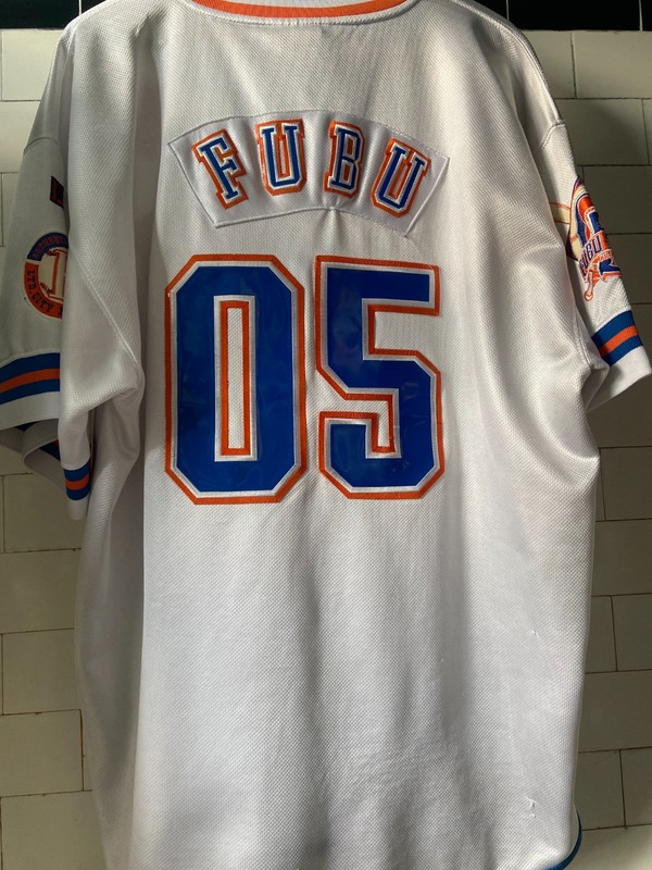 Vintage 1992 FUBU Athletics Sports Collection Brooklyn Baseball Men's Jersey XL gallery