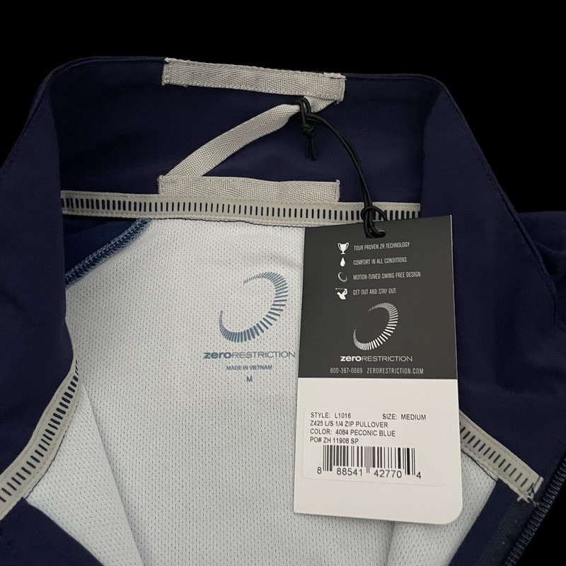 ZERO RESTRICTION 1/4 Zip Pullover NATIONAL GOLF LINKS OF AMERICA NGLA Medium gallery