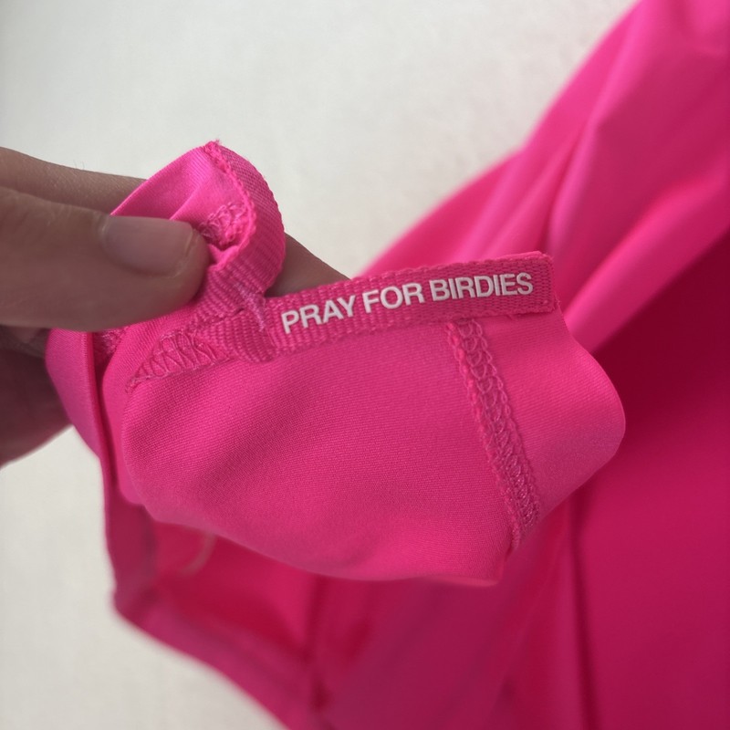 G/FORE G4 Men’s Essential Tech Pique Polo Neon Pink Golf Shirt Medium gallery