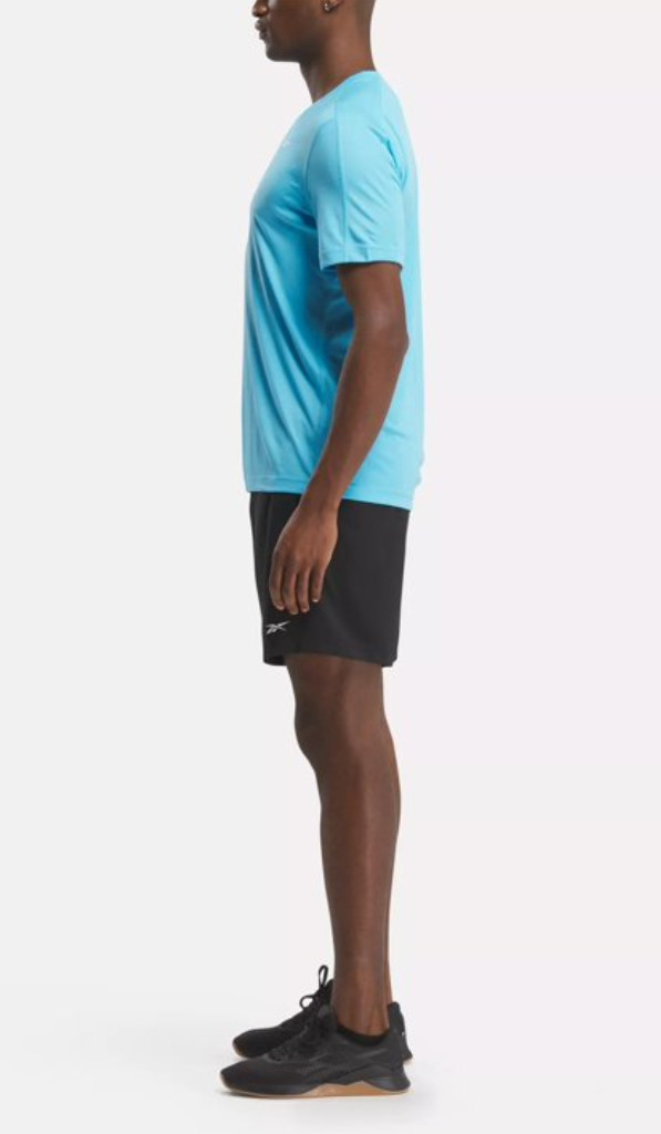 Reebok Men Training Tech T-Shirt Bold Cyan Size XL gallery